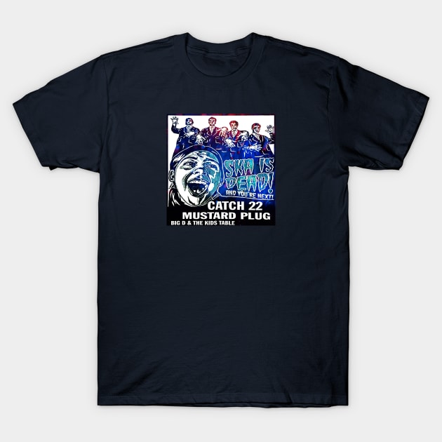 Ska is dead! - blue T-Shirt by CoolMomBiz